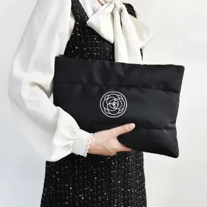 Elegantní květinová kosmetická taška na cesty | kosmetická taštička, toaletní taška