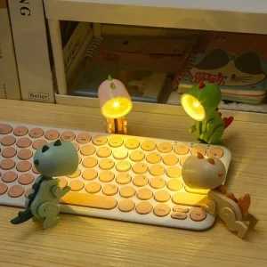 Noční lampa na baterie mini dinosaur | dětské světlo