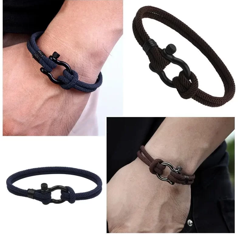 Náramek s motivem žraloka pro muže | stylový doplněk, letní šperk