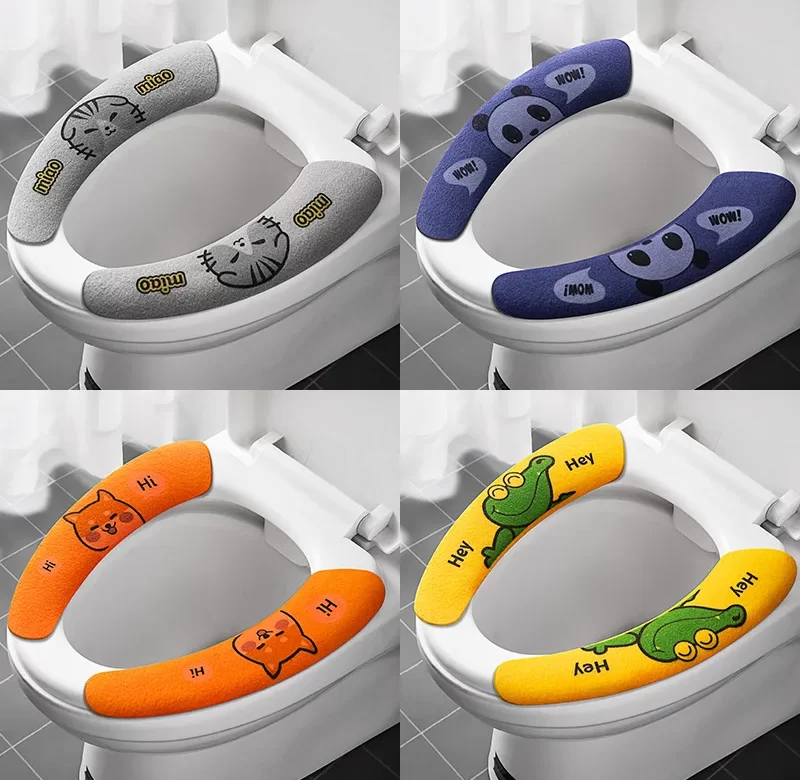 Teplý omyvatelný potah na WC sedátko | potah, podložka