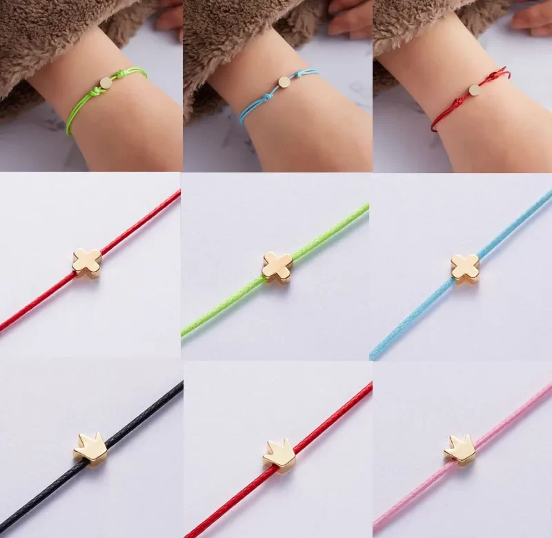 Pletený náramek se symbolem | šperk