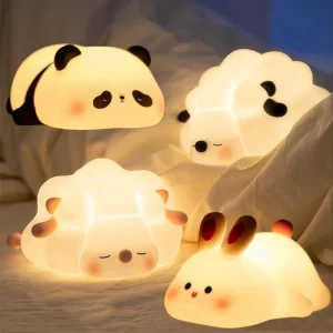 Roztomilé LED noční světlo | Nabíjecí LED osvětlení pro děti