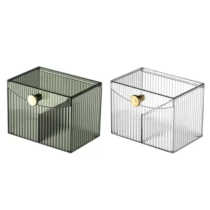 Úložný box na vatové tampony | Krabička na kosmetiku, Úložný organizér