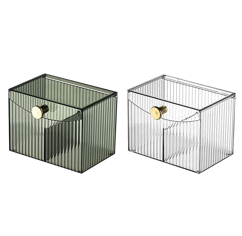 Úložný box na vatové tampony | Krabička na kosmetiku, Úložný organizér