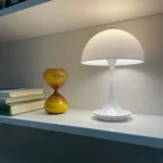 Mushroom stmívatelná nabíjecí stolní lampa | stolní lampa, noční světlo