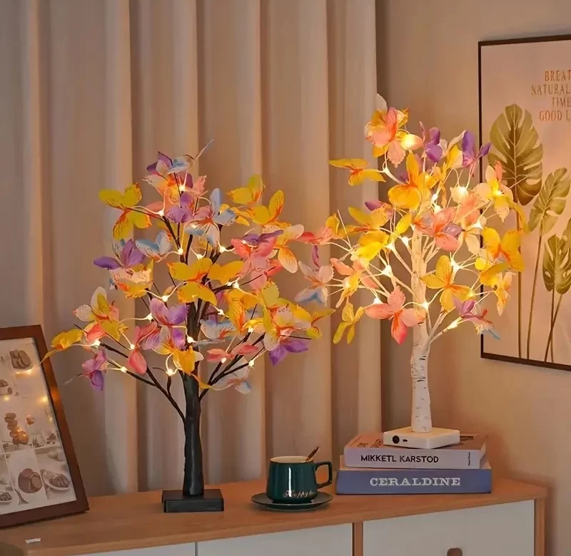 LED strom na USB | dekorativní lampa, stolní světlo 1+1 ks