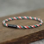 Minimalistický pletený náramek pro páry | pletený náramek, párový náramek