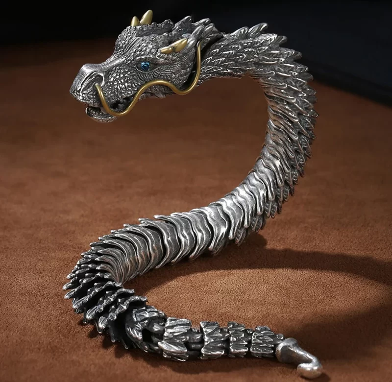 Tibetský dračí náramek pro štěstí | amulet