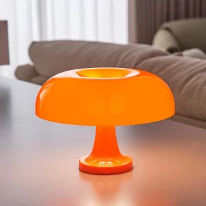 Moderní stolní lampa ve tvaru houby | stolní lampa, dekorativní lampa