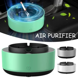 Chytrý popelník s iontovou filtrací vzduchu | popelník, čistička vzduchu