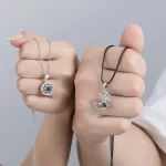 Magnetický náhrdelník pro páry | párový náhrdelník, romantický šperk**