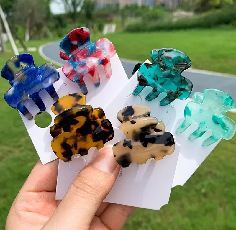 Barevná elegantní mini sponka do vlasů | sponka, doplněk