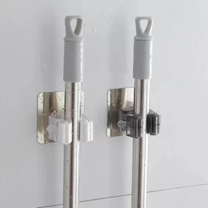 Praktický nástěnný držák na mopy | držák, organizér