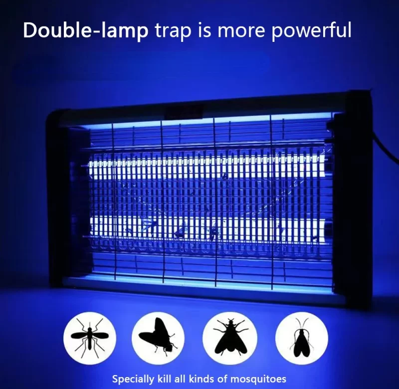 LED lampa na komáry | ochrana před hmyzem 3 ks