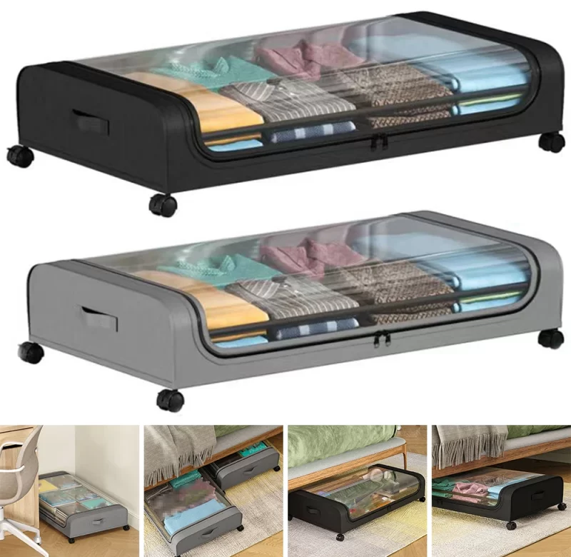 Úložný box pod postel s kolečky | Organizér