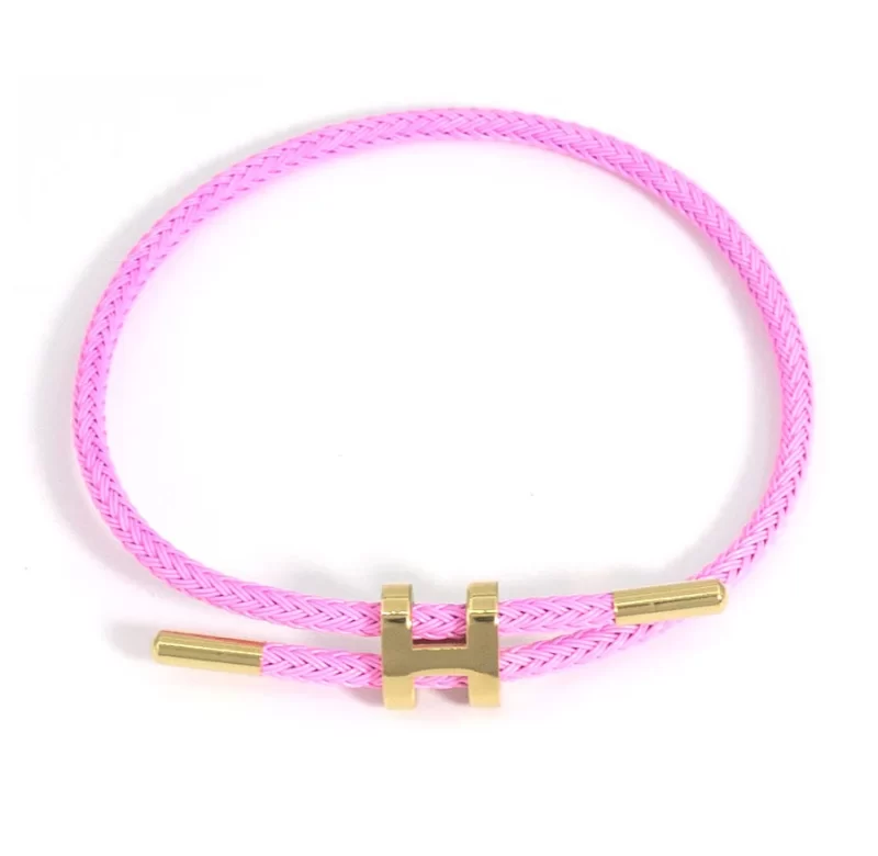 Pletený vintage náramek pro páry s ocelí | šperk