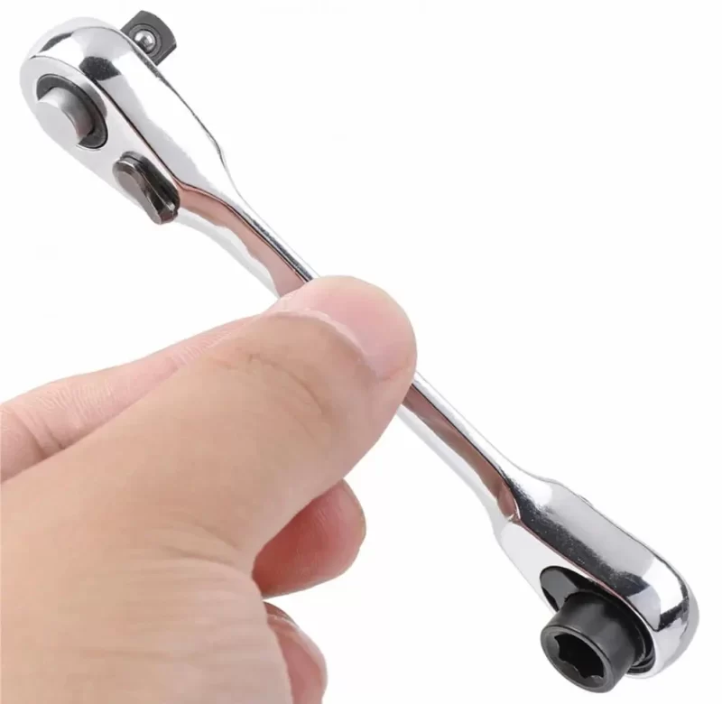 Mini oboustranný ráčnový klíč s bity | mini ráčna, ruční nářadí