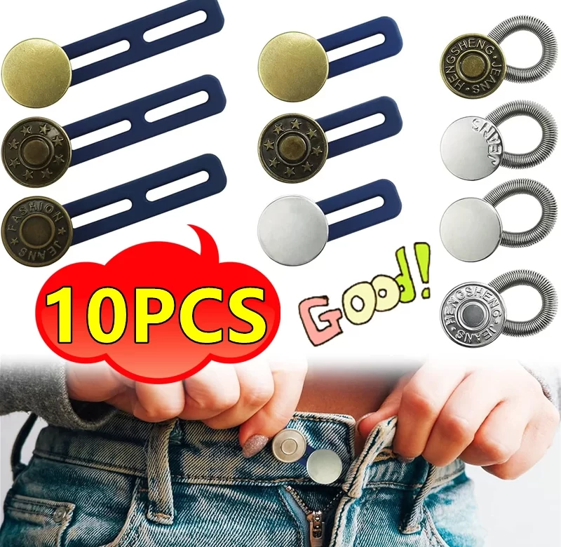 Prodlužovač pasu s kovovým knoflíkem | prodlužovač pásu, rozšiřovač kalhot