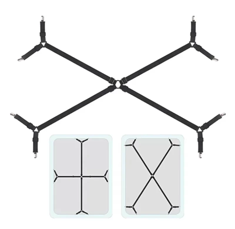 Napínací spony na prostěradla trojúhelník | držák matrace, napínák na prostěradlo