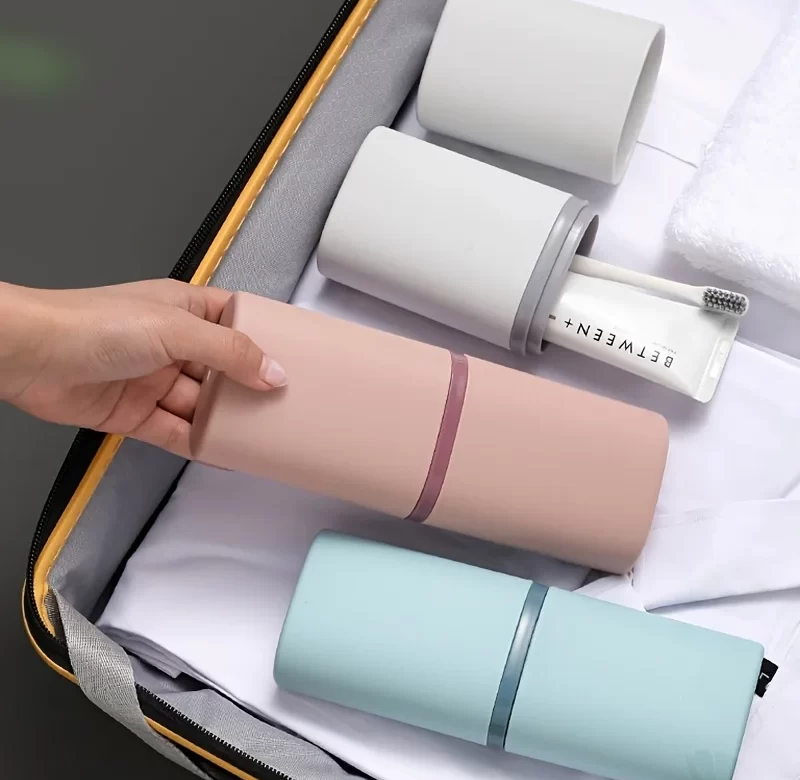 Multifunkční cestovní obal na kartáček | cestovní pouzdro, úložný box