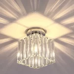 Chromovaný čtverecBez žárovky