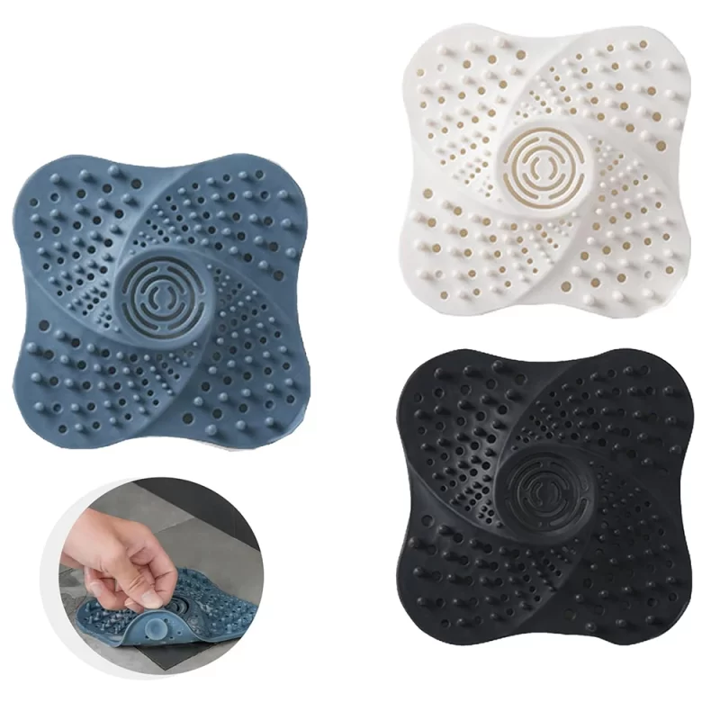 Lapač vlasů do odpadu bez ucpání | filtr, zátka