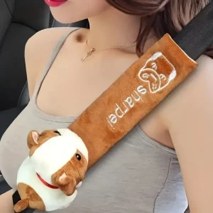 Bezpečný roztomilý pohodlný návlek na pás | ochrana pásu, bezpečnostní pás