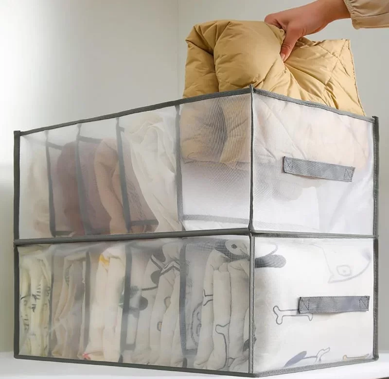 Velkokapacitní úložný box s přihrádkami | úložný box, organizér