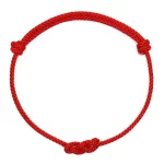 Náramek pro štěstí kabbalah 7 uzlů | ochranný náramek, dámský náramek