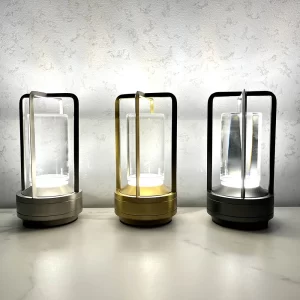 Nabíjecí křížová dotyková lampa s plynulým stmíváním | stolní lampa, noční světlo