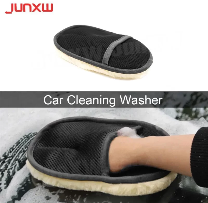 Mycí rukavice z umělé vlny na auto | mycí rukavice, čistící pomůcky