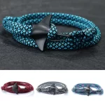 Stylový paracord náramek s mantou pro muže | pánský náramek, módní doplněk