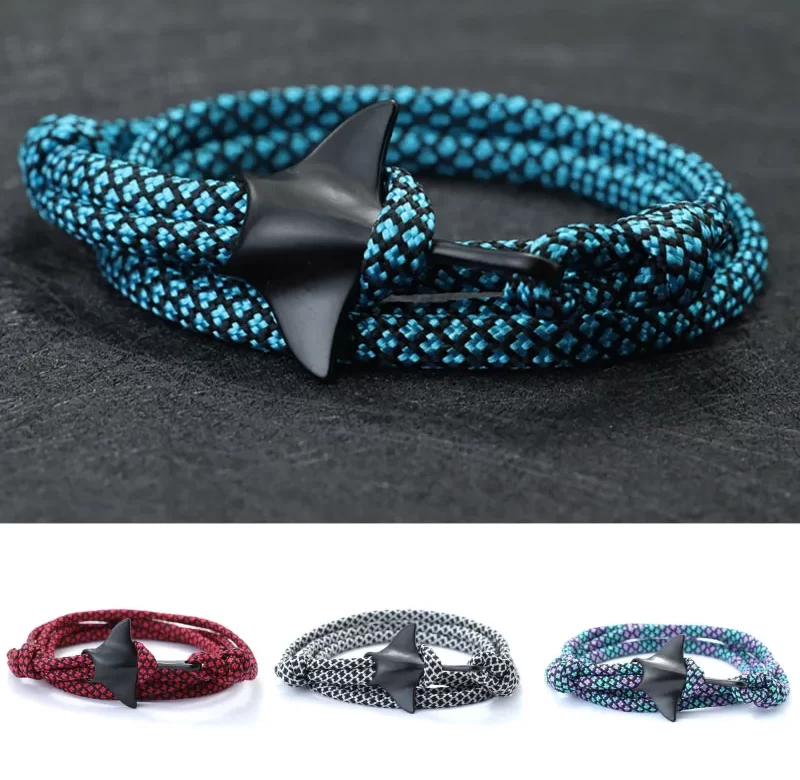 Stylový paracord náramek s mantou pro muže | pánský náramek, módní doplněk