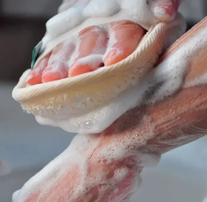 Přírodní tělový peeling | Exfoliační houba