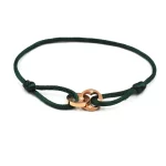 Zelená růžové zlato