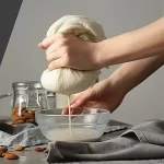 Opakovatelné plátěné sáčky na filtraci mléka | sáčky, filtrační sáčky