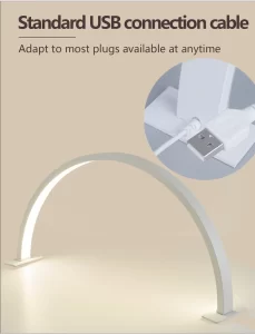 Uv led lampa na nehty poloměsíc | kosmetická lampa, stolní lampa