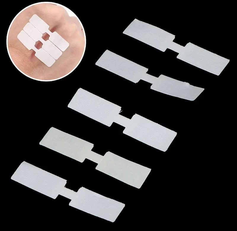 100 ks Voděodolná motýlková náplast na rány | náplast, obvaz