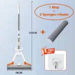 Mop - 2 houbičky - háček