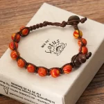 Tibetský buddhistický náramek energie | pánský náramek, korálkový náramek