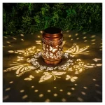 Solární lampa s motivem motýlů | Venkovní solární osvětlení