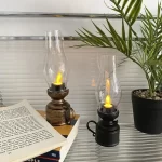 Led petrolejová lampa | dekorace stolu