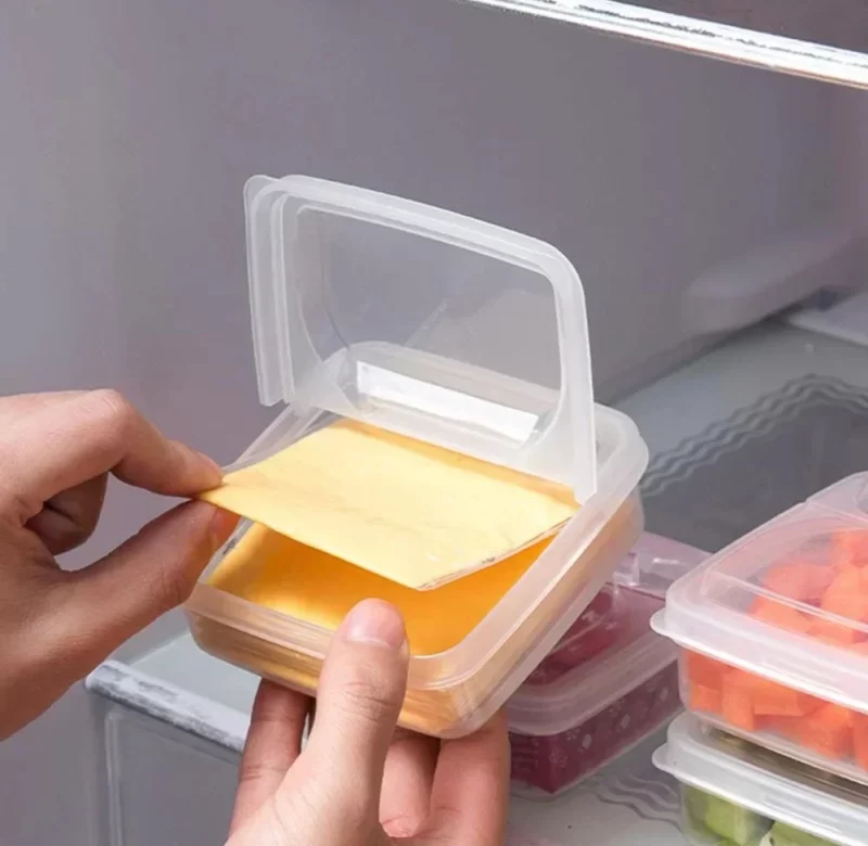 Praktický transparentní box na potraviny | úložný box, kuchyňský organizér