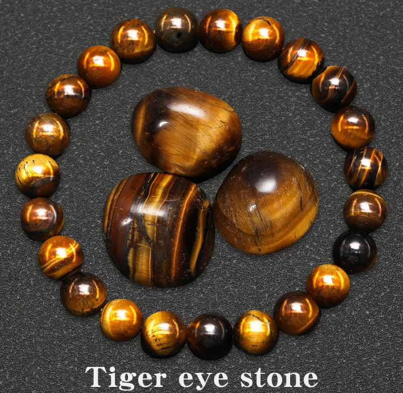 Náramek s korálků z přírodního minerálu | náramek, šperk