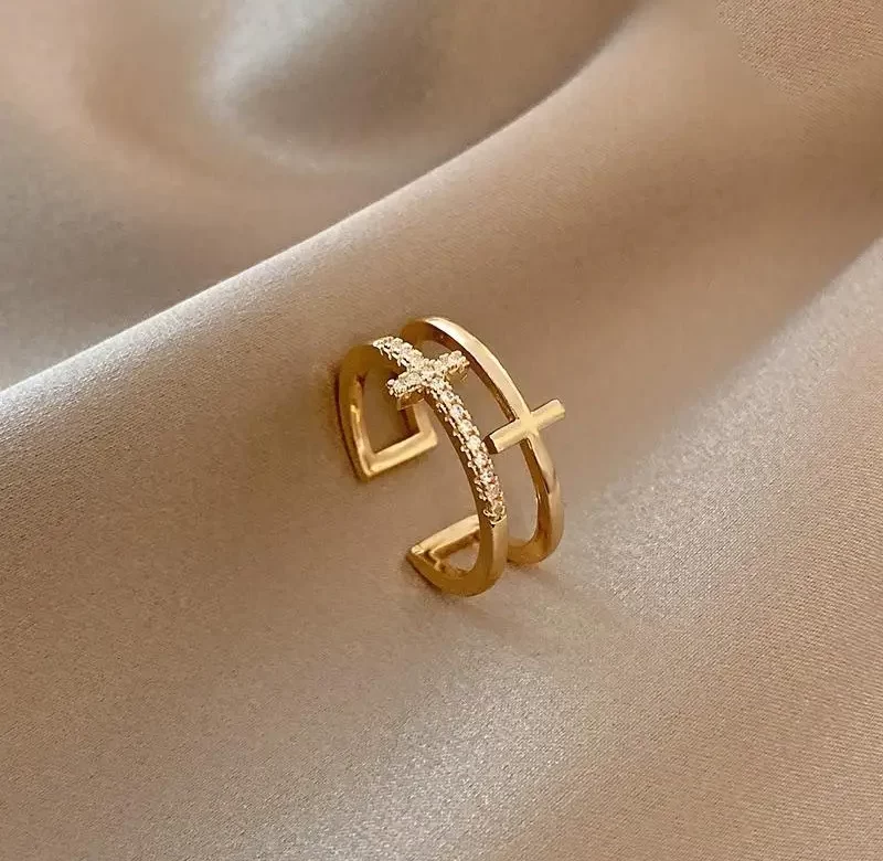 Nastavitelný prsten | dámský šperk, elegantní prstýnek