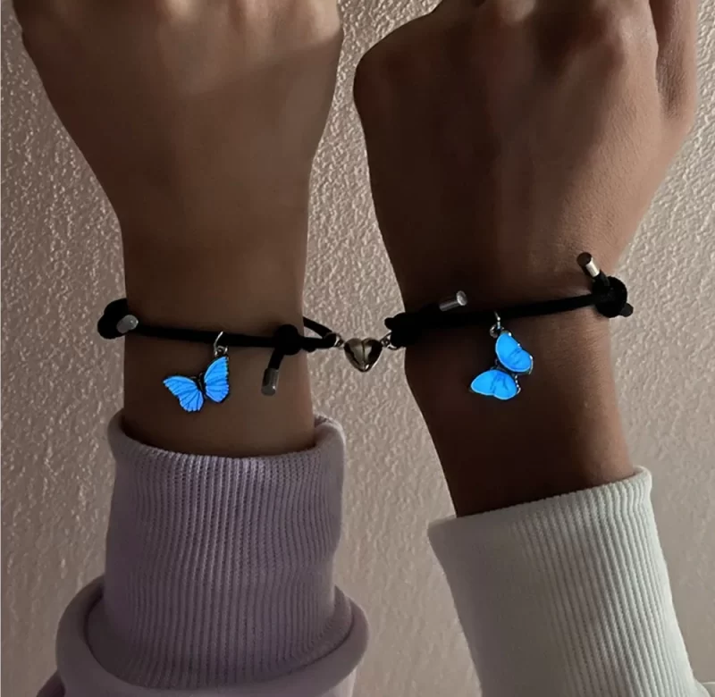 Svítící magnetický náramek pro páry | náramek, šperk