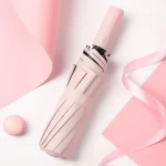 Velký větruodolný automatický deštník | deštník, příslušenství