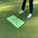 Skládací golfová tréninková podložka 60×30 cm | golfová podložka, golfový trenažér