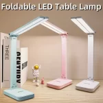 Skládací led stolní lampa s usb nabíjením | čtecí světlo 1+1 ks