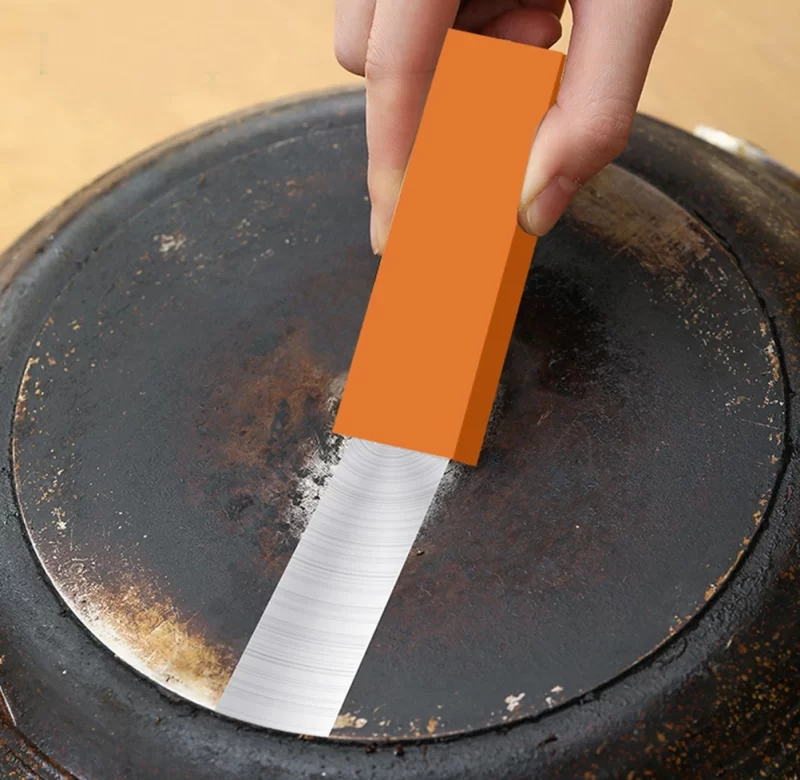 2 ks houbička-odstraňovač škrábanců z nerezu a dřezu | čistič, guma